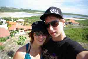 Uitzicht op Jan Thiel achter ons huis