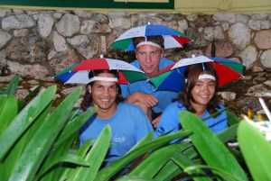 Miguel, Robert en Cheri