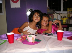 Kerstdiner, Nikka en Demi