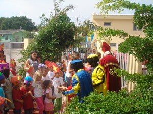 Sinterklaas komt ook op Curaçao