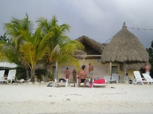 Cas Abao, regen op komst