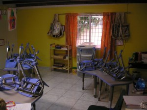 Klein college, klaslokaal van groep 2