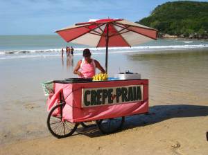 Crêpes, onze dagelijkse lunch