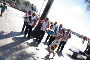 Recife, oefenen voor carnaval