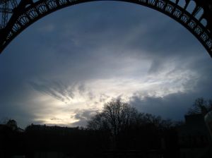 Onder de Eiffeltoren