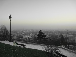 Uitzicht bij sacré coeur