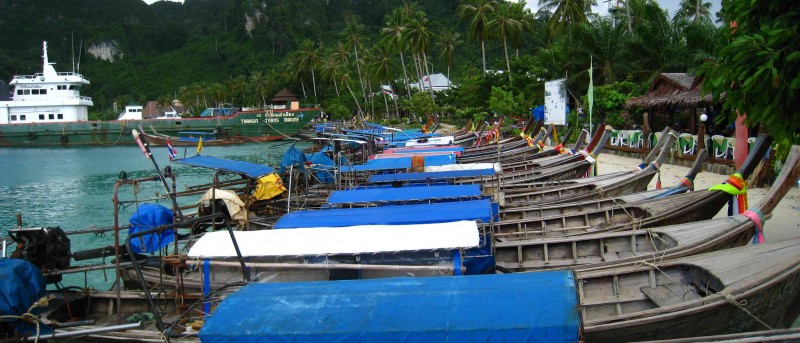 Bootjes op Koh Phi Phi