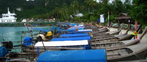 Bootjes op Koh Phi Phi