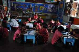 Klas van islamitische school