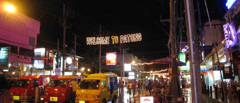 Patong, (seks)toeristische centrum