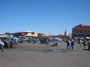 Djemaa-el-fna plein