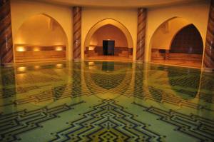 Hamam in de moskee