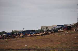 Souk in het rifgebergte