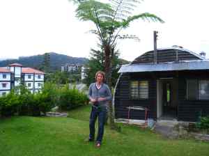 Onze bunker in Fathers guesthouse in Cameron Highlands