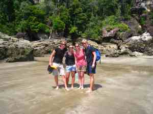 Met Tanne en Guido in Bako NP