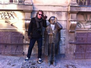 Standbeeld in Gamla Stan