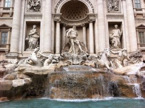 Trevi fontein