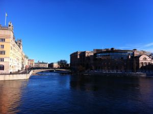 Uitzicht op Gamla Stan