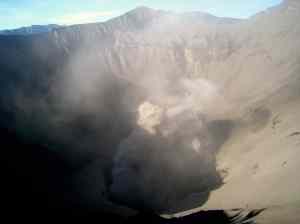 Krater van de Bromo