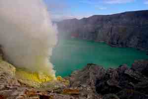 Kratermeer van Kawah Ijen