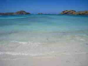 Ongerept strand in Kuta