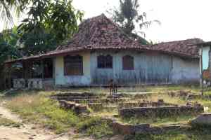 Oud typisch Nederlands huis in Bekasi