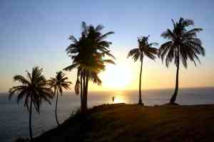 Zonsondergang in Senggigi