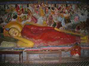 Laatste moment van Buddha, laatste moment van onze vakantie