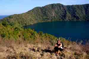 Kratermeer op Satonda island