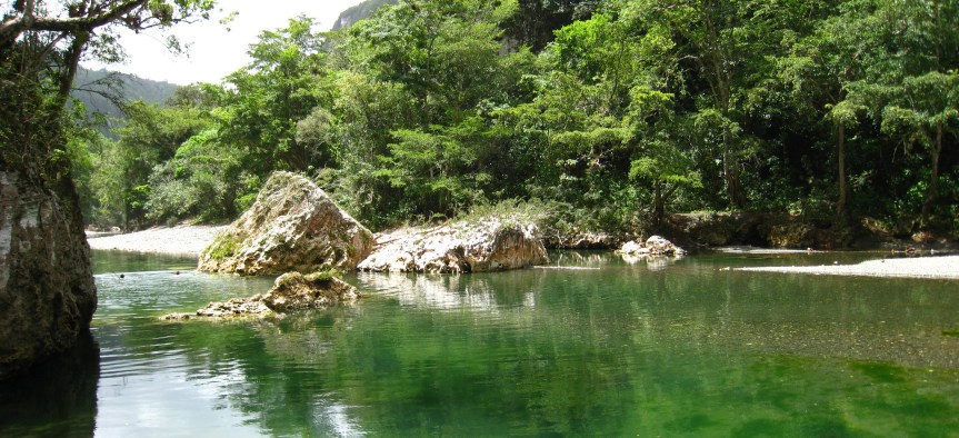 Yumurí, natural swimming pool