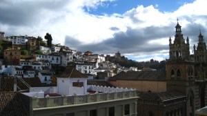 Uitzicht op het Albaicín