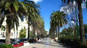 Paseo del parque, Málaga
