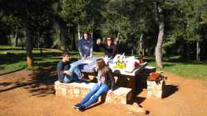 BBQ bij Llano de la perdiz