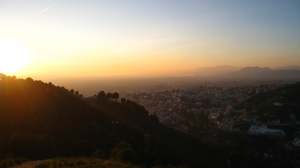 Uitzicht vanaf Silla del Moro