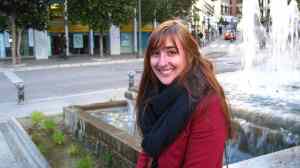 Bij standbeeld Isabel la Católica