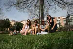 Picknicken in Parque García Lorca