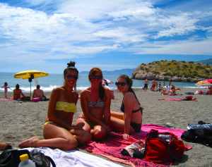 Salobreña met Paulien en Aram