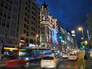 Madrid, Gran vía