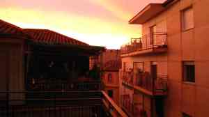 Dag mooi uitzicht vanuit m'n kamer