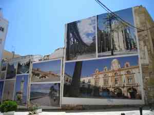 Almería, fotomuur